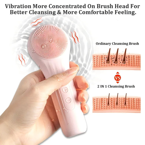 Silicone Facial Cleansing Brush