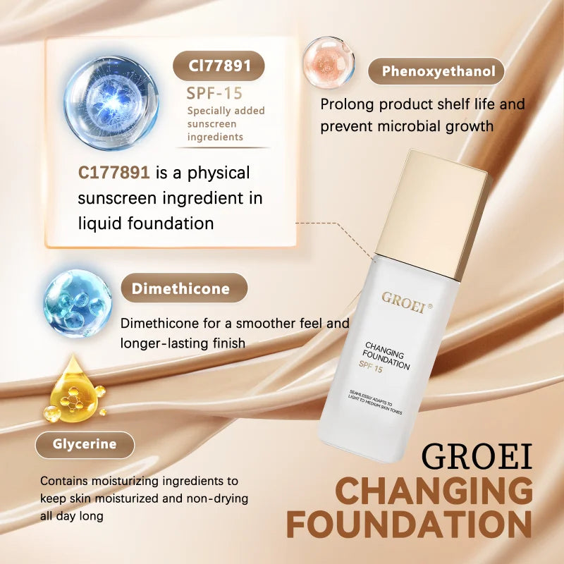 GROEI Glow Foundation SPF 15